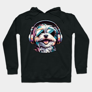 Maltese Smiling DJ Lights Up the Music Scene Hoodie